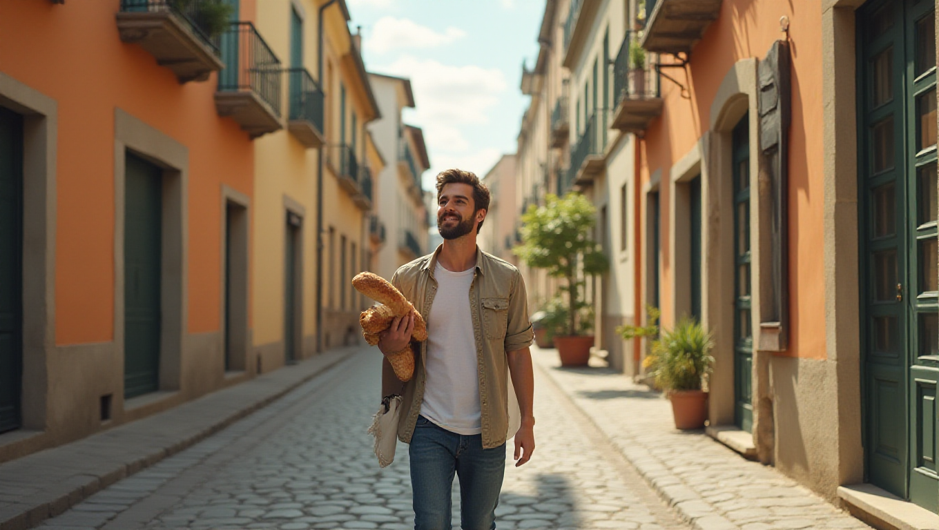 Illustration pour le mot 'habitant'