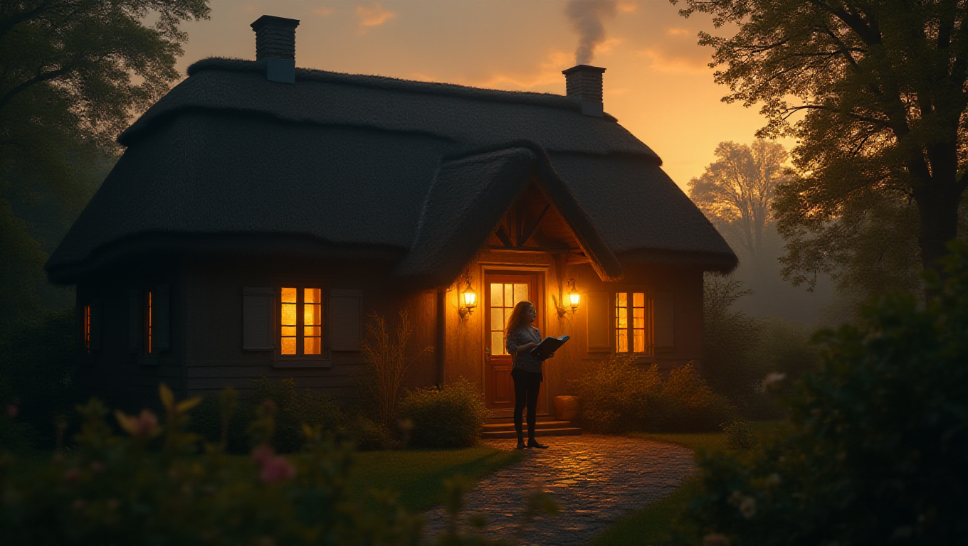 Illustration pour le mot 'habitation'