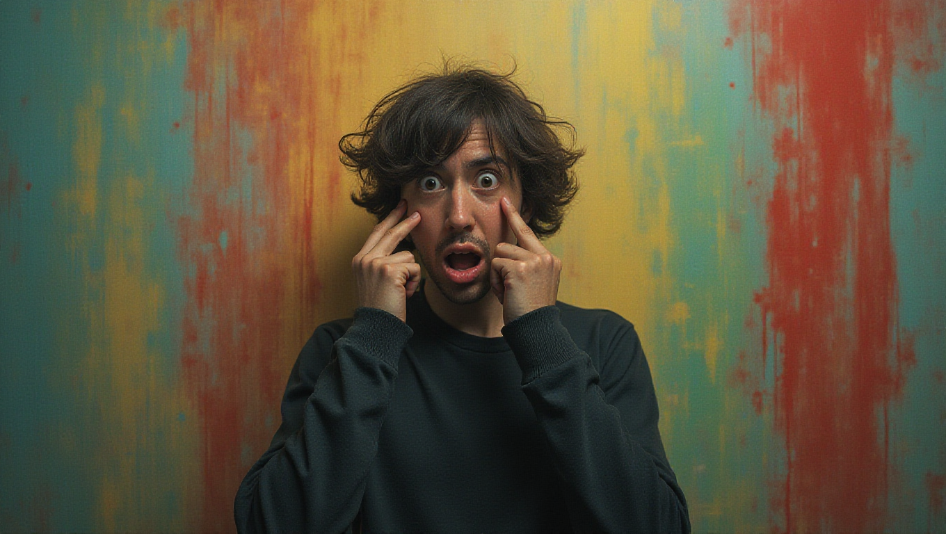 Illustration pour le mot 'halluciner'