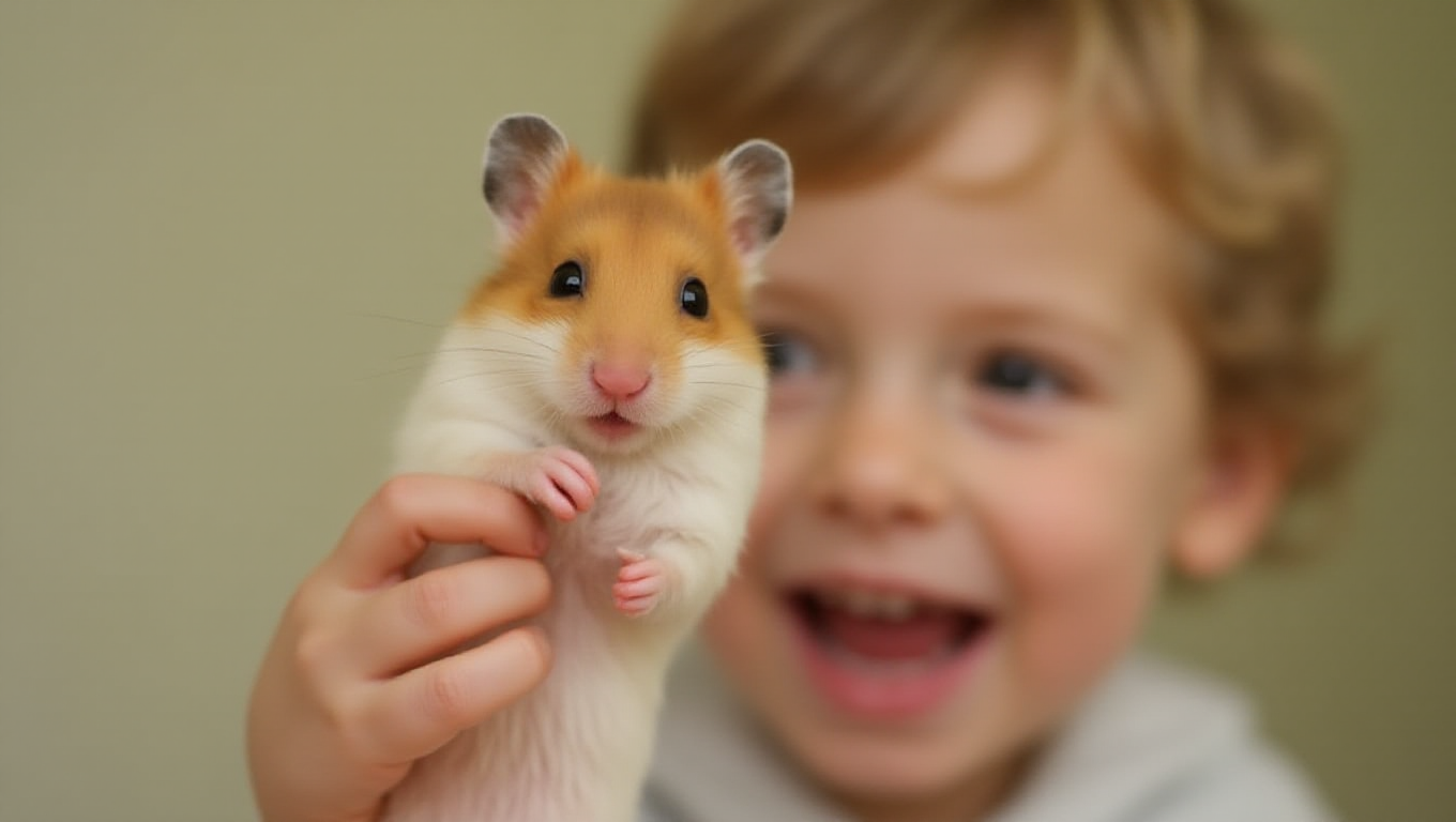 Illustration pour le mot 'hamster'