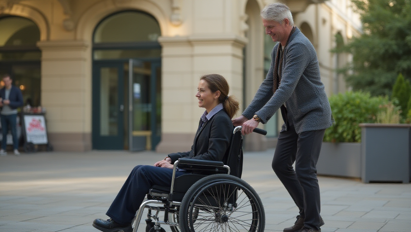 Illustration pour le mot 'handicapé'