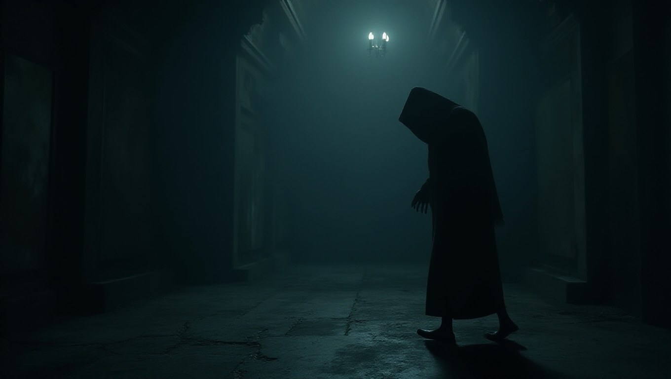 Illustration pour le mot 'hanter'