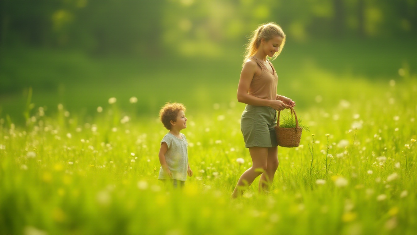 Illustration pour le mot 'herbe'