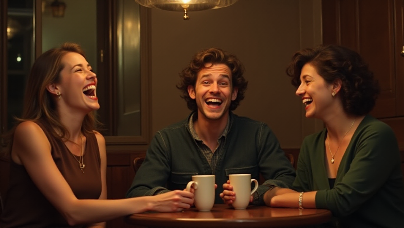 Illustration pour le mot 'hilarant'