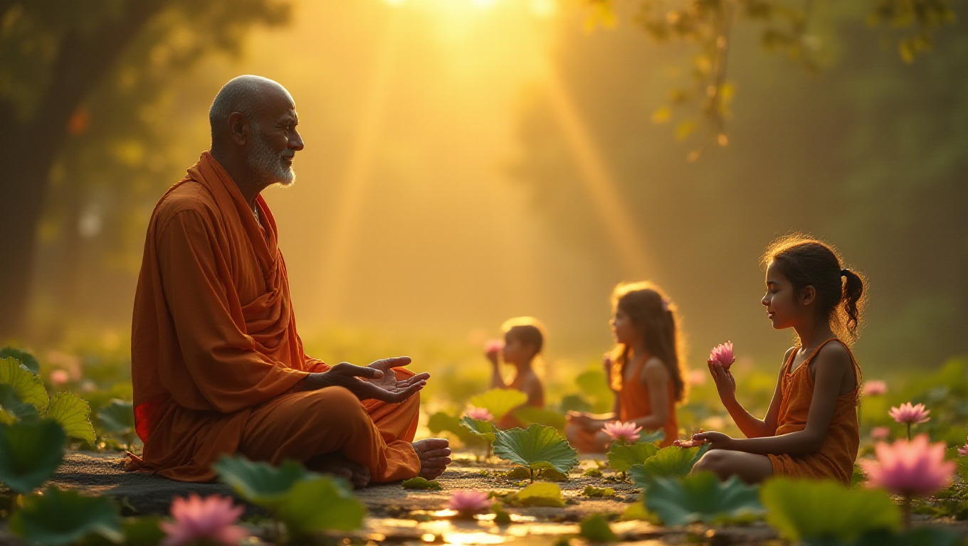 Illustration pour le mot 'hindou'