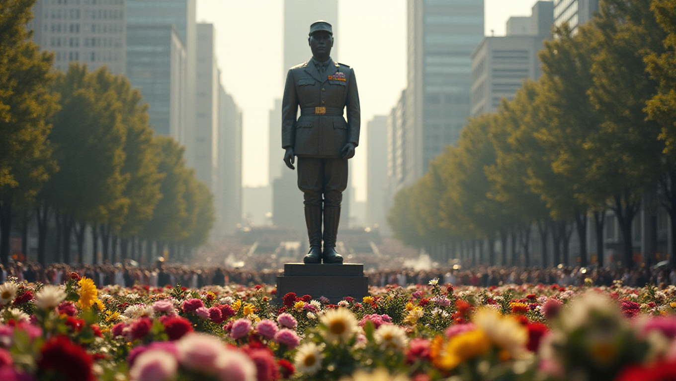 Illustration pour le mot 'hommage'