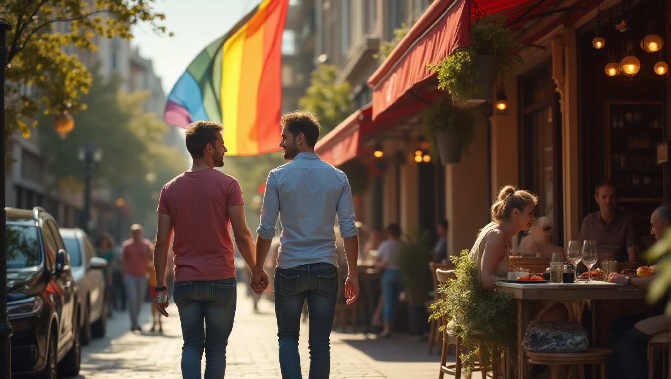 Illustration pour le mot 'homosexuel'