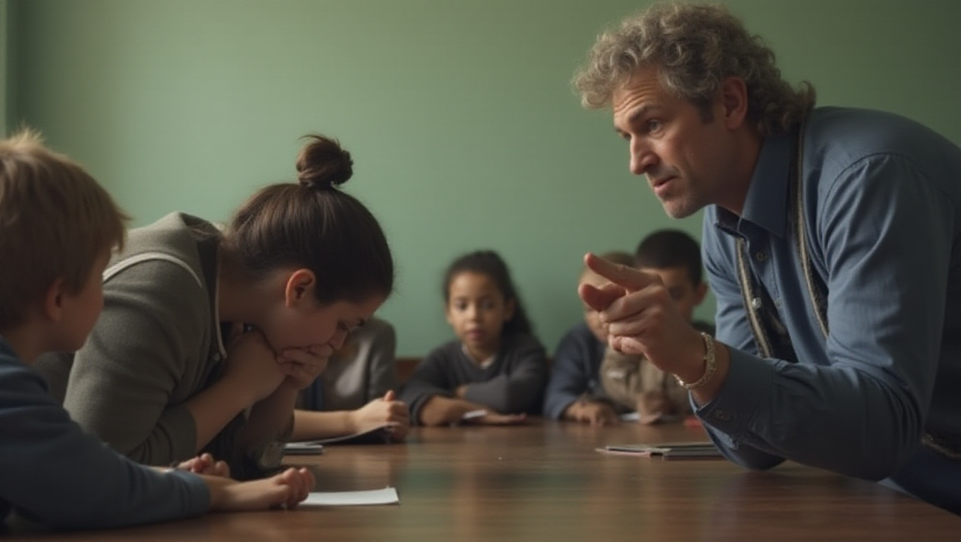 Illustration pour le mot 'humilier'