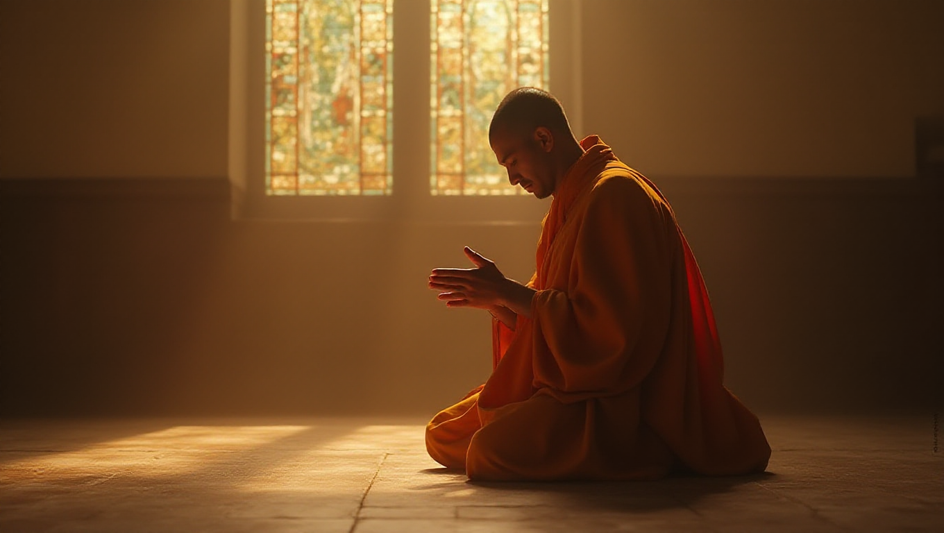 Illustration pour le mot 'humilité'