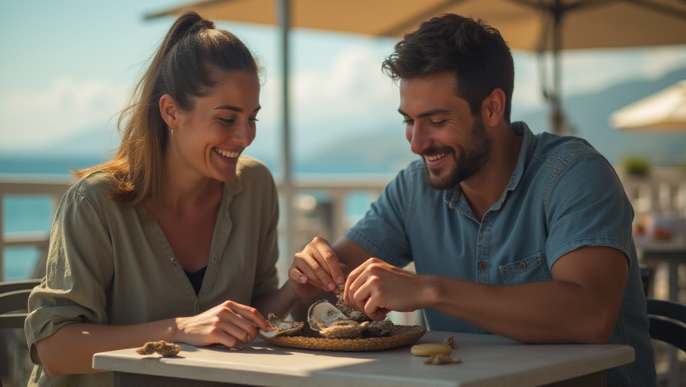 Illustration pour le mot 'huître'