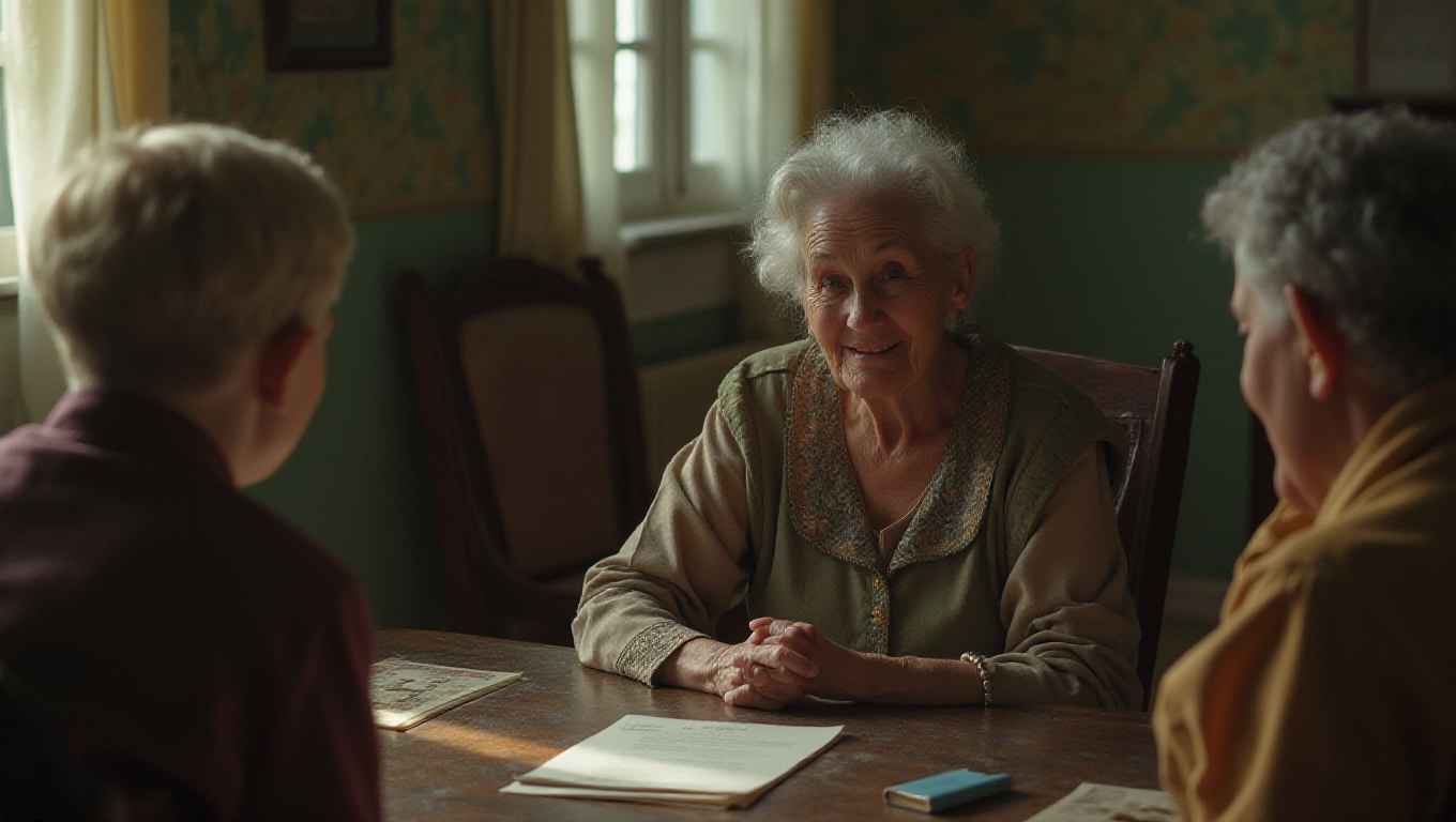 Illustration pour le mot 'hériter'