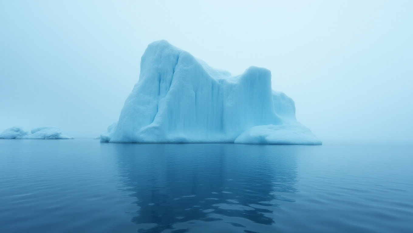 Illustration pour le mot 'iceberg'