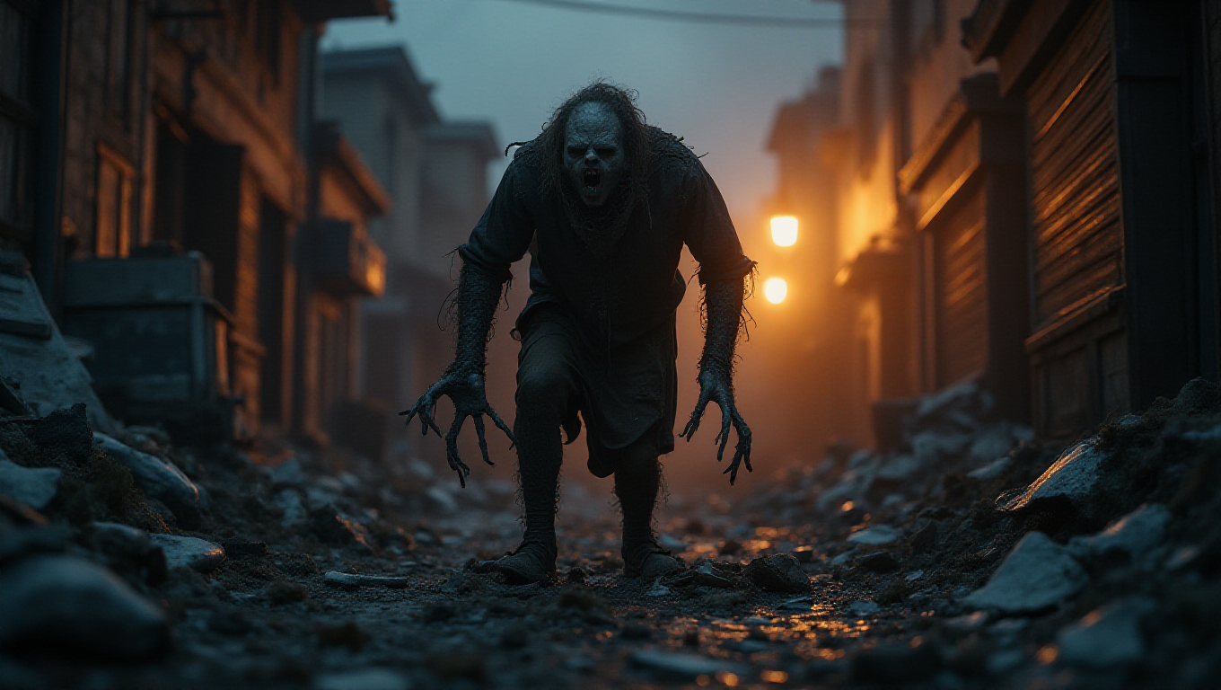 Illustration pour le mot 'immonde'