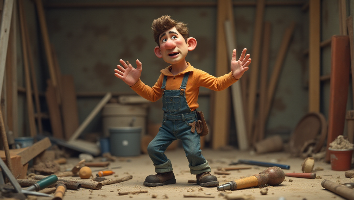 Illustration pour le mot 'inachevé'