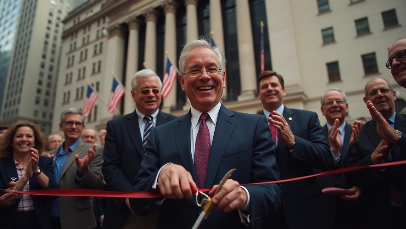 Illustration pour le mot 'inauguration'