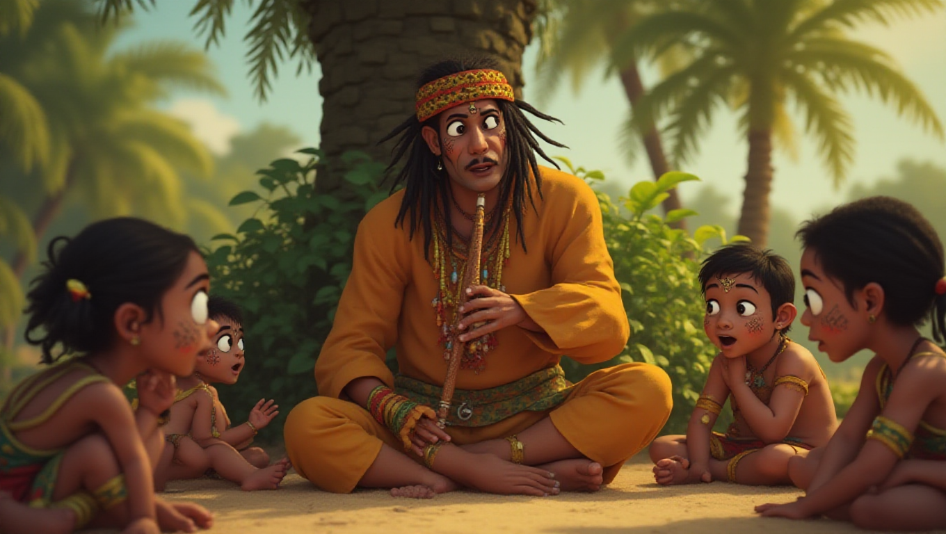 Illustration pour le mot 'indien'