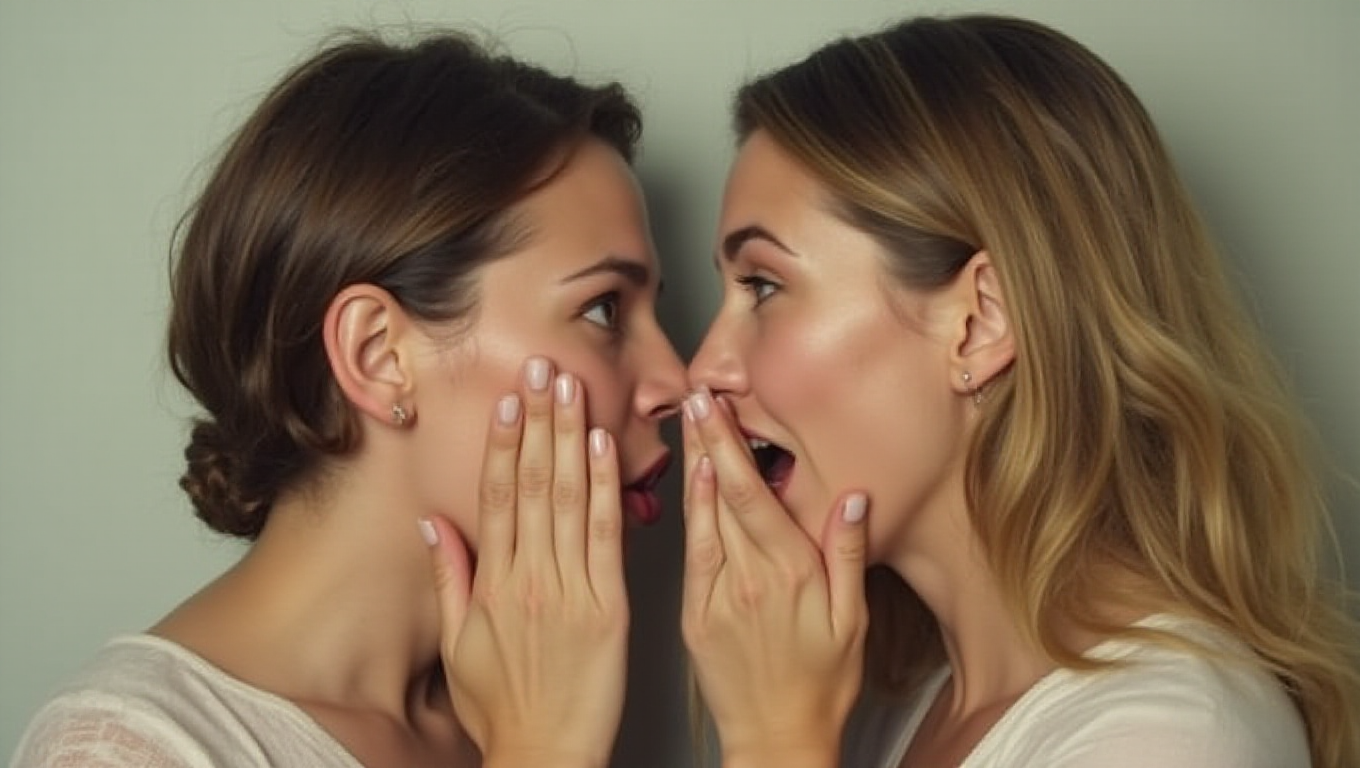 Illustration pour le mot 'indiscrétion'