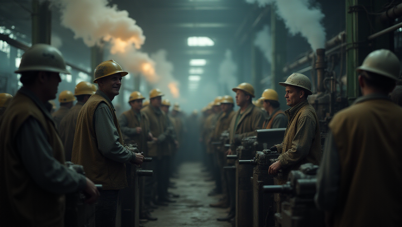 Illustration pour le mot 'industriel'