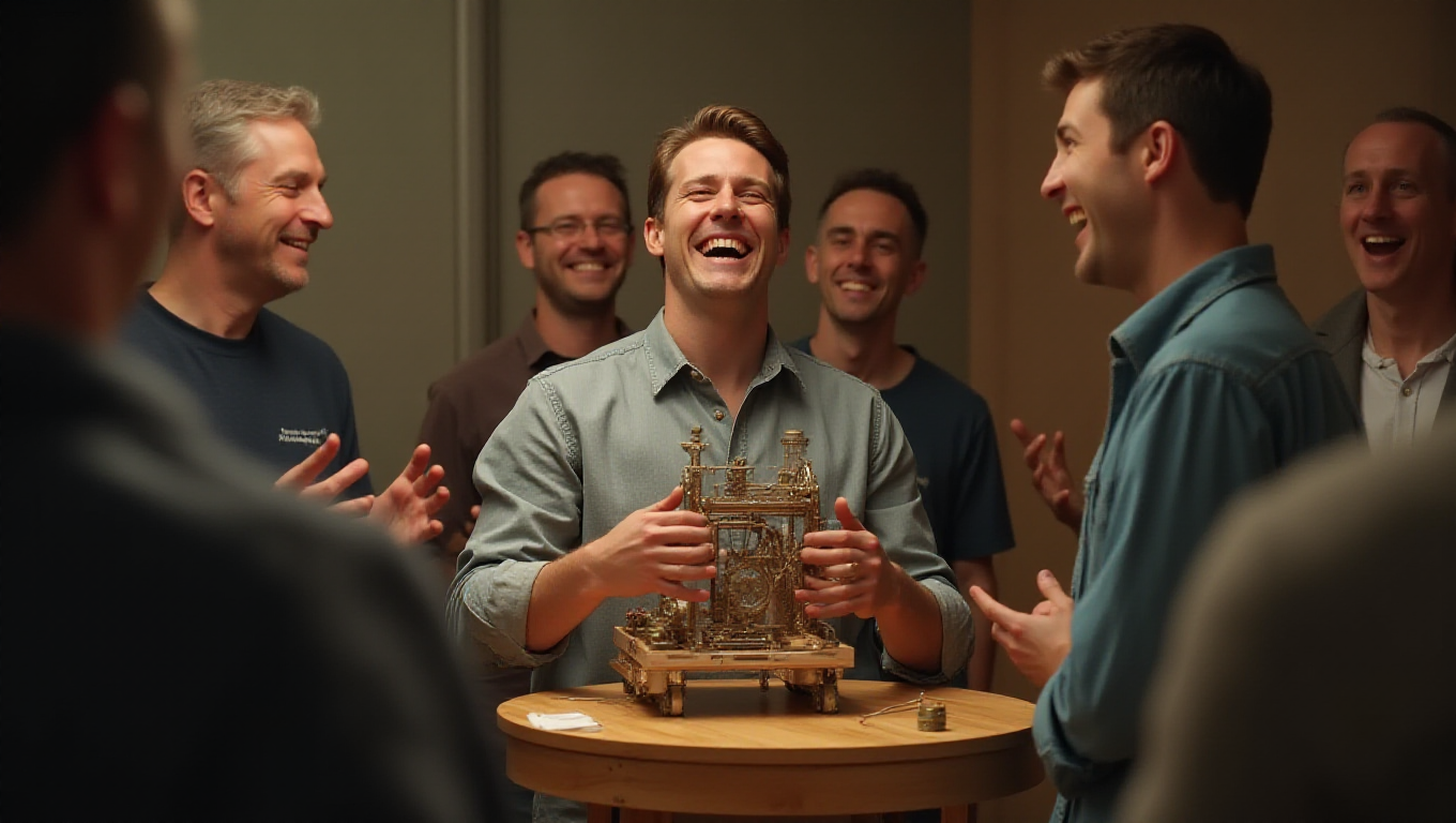 Illustration pour le mot 'ingénieux'