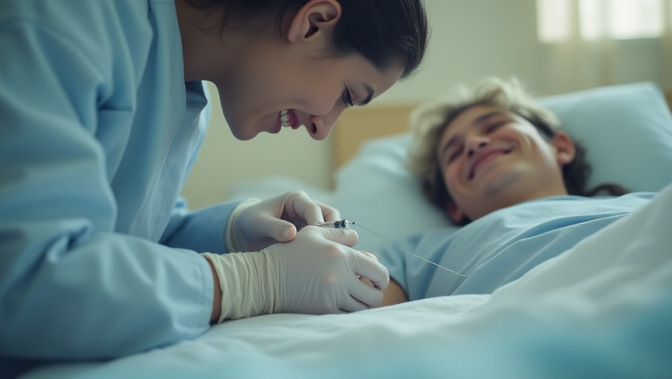 Illustration pour le mot 'injecter'