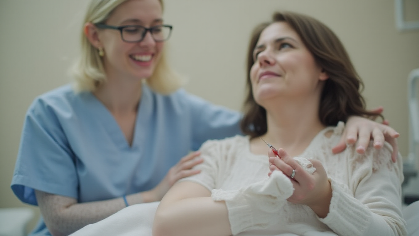 Illustration pour le mot 'injection'