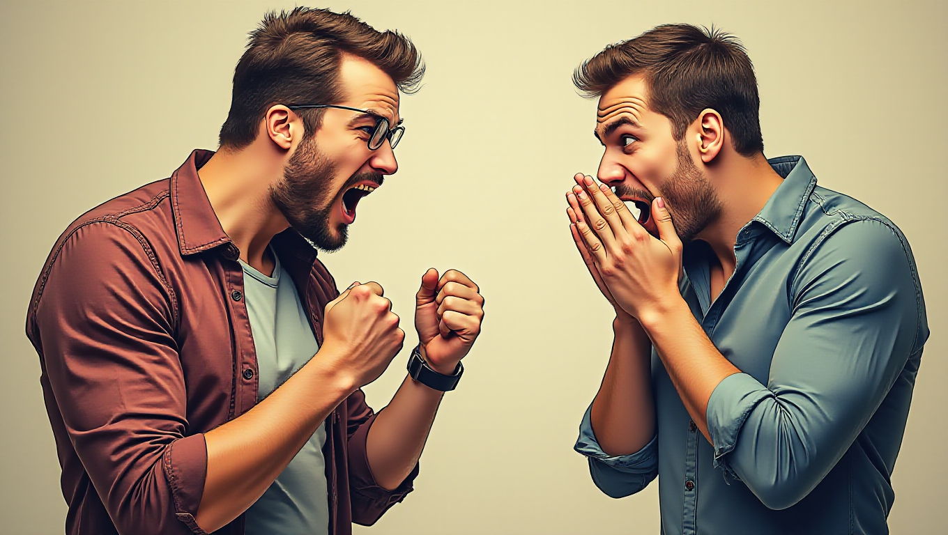 Illustration pour le mot 'injurier'