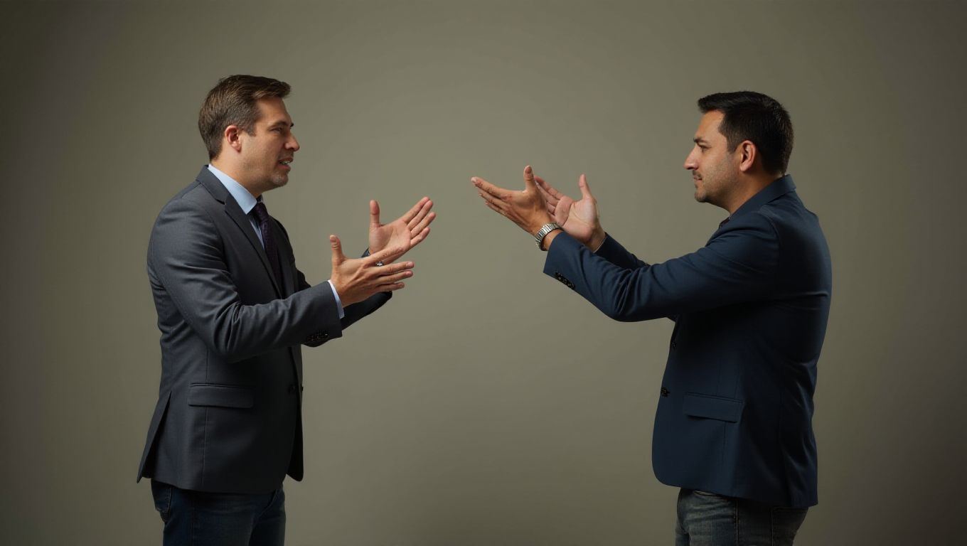 Illustration pour le mot 'insister'