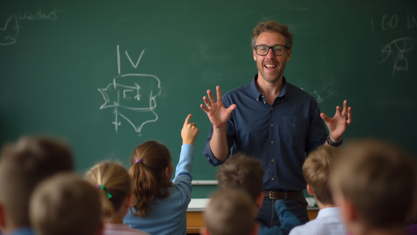 Illustration pour le mot 'instituteur'