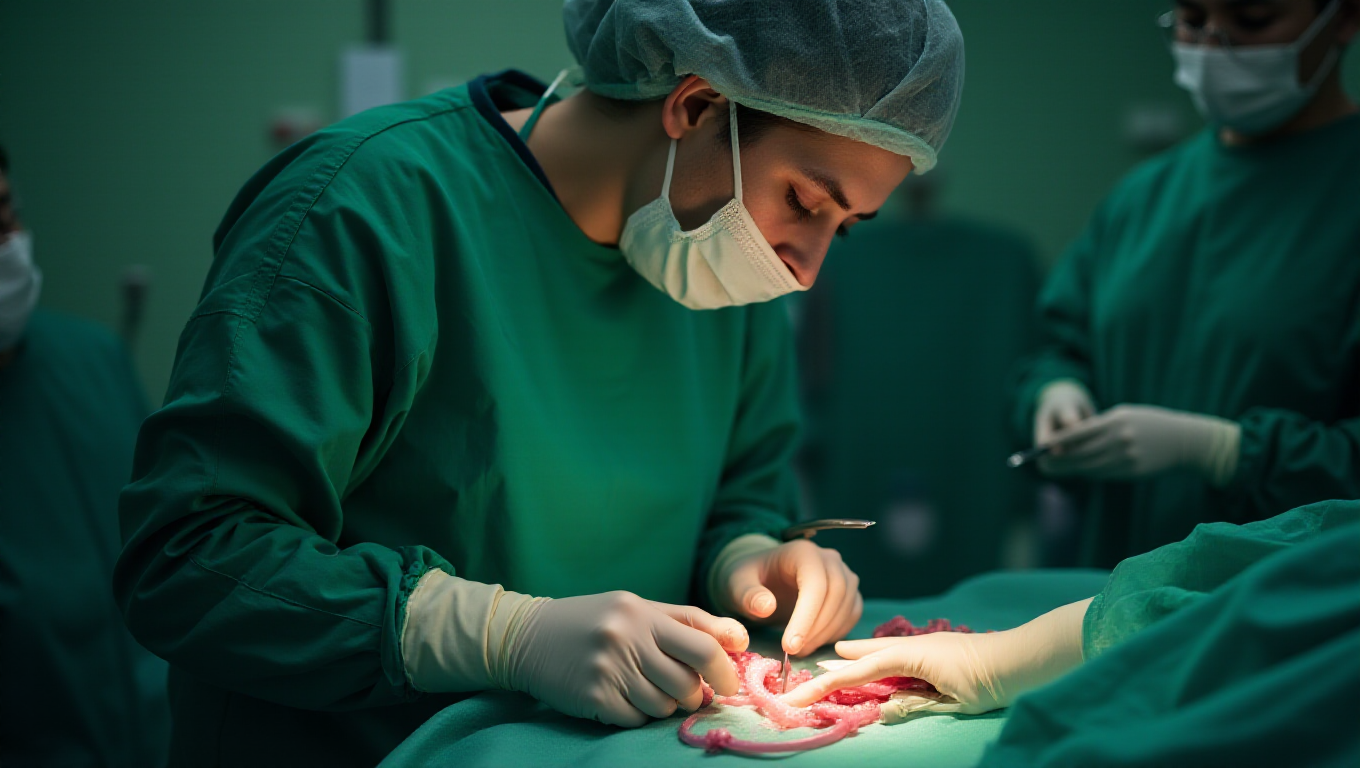 Illustration pour le mot 'intestin'