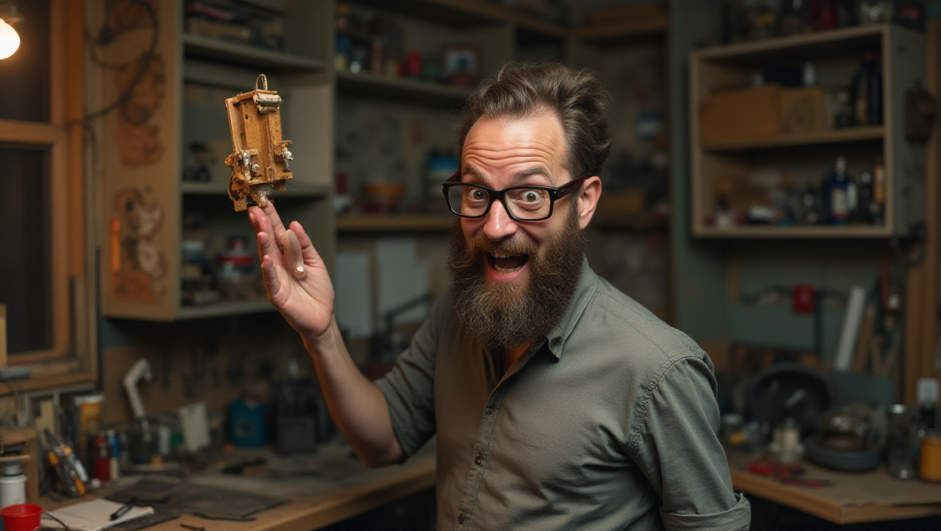 Illustration pour le mot 'inventeur'