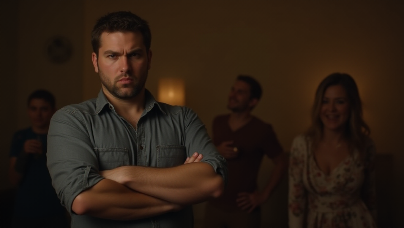 Illustration pour le mot 'jaloux'