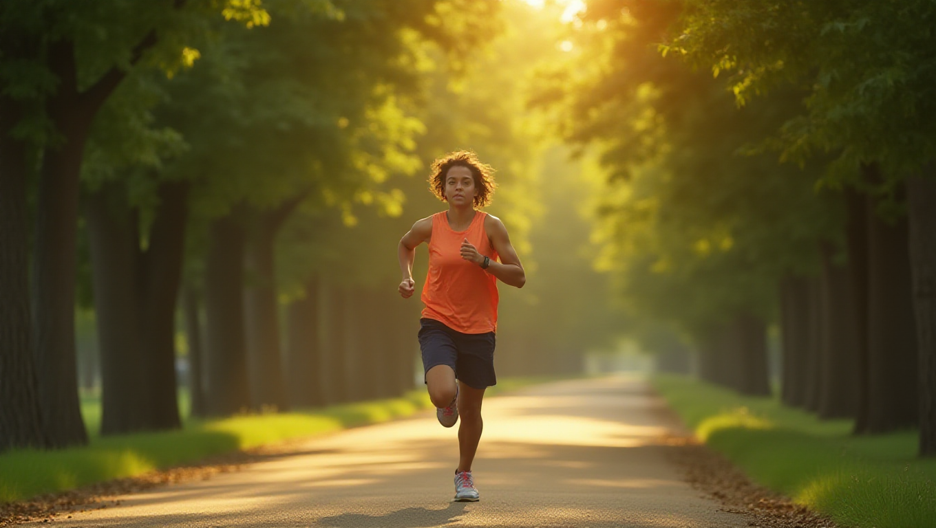 Illustration pour le mot 'jogging'