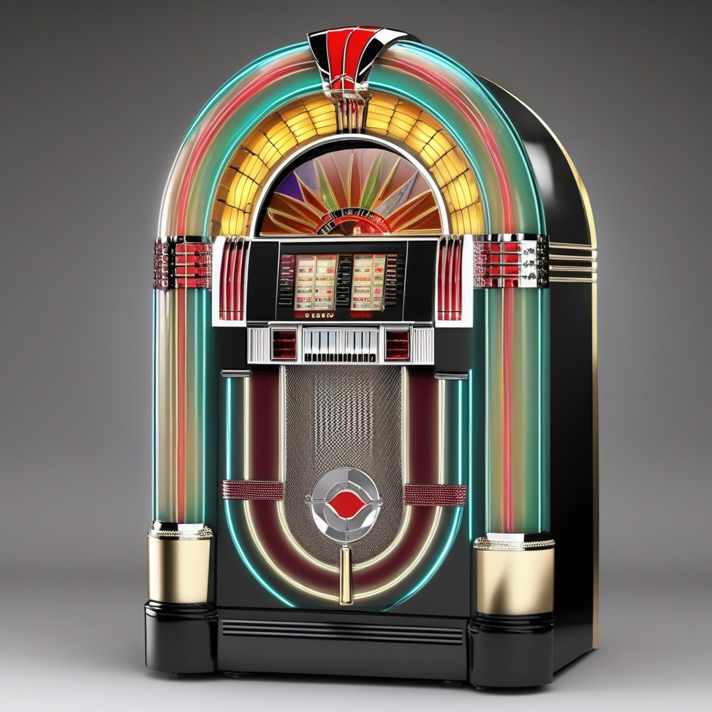 Illustration pour le mot 'juke-box'