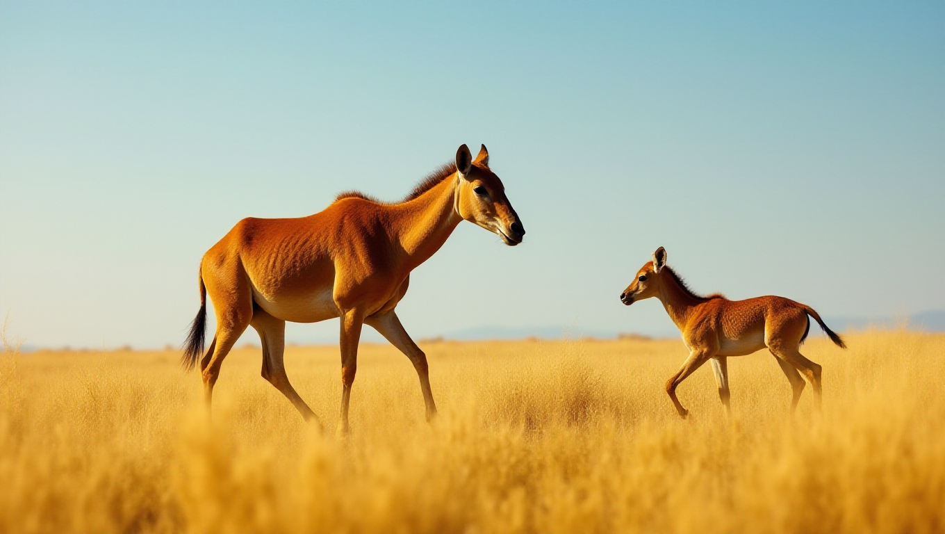 Illustration pour le mot 'kangourou'