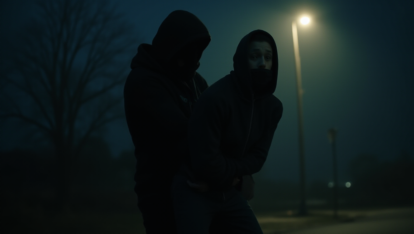 Illustration pour le mot 'kidnapping'