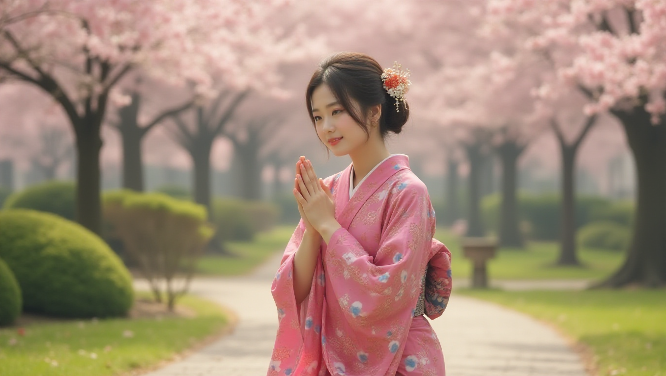 Illustration pour le mot 'kimono'