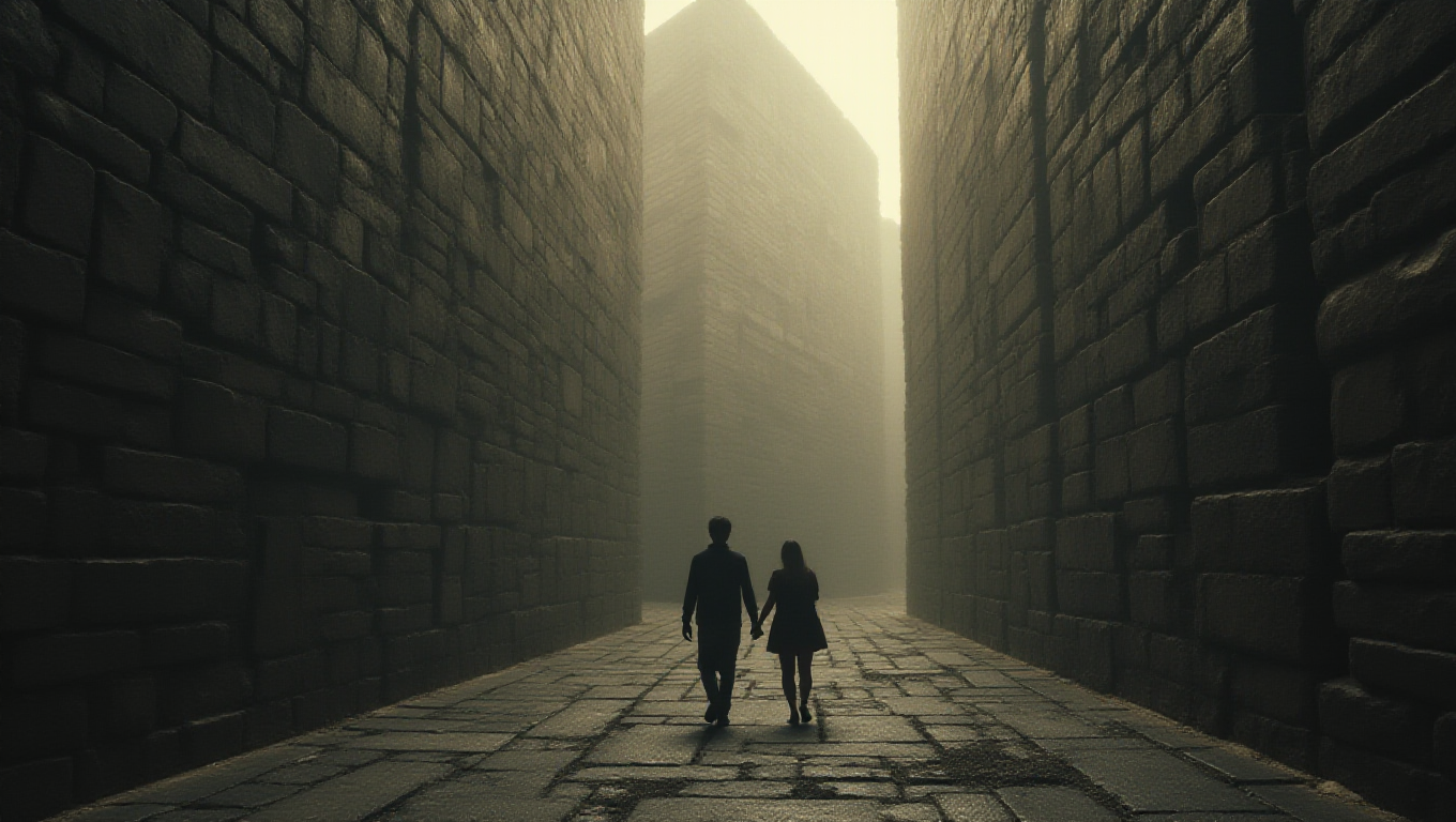 Illustration pour le mot 'labyrinthe'