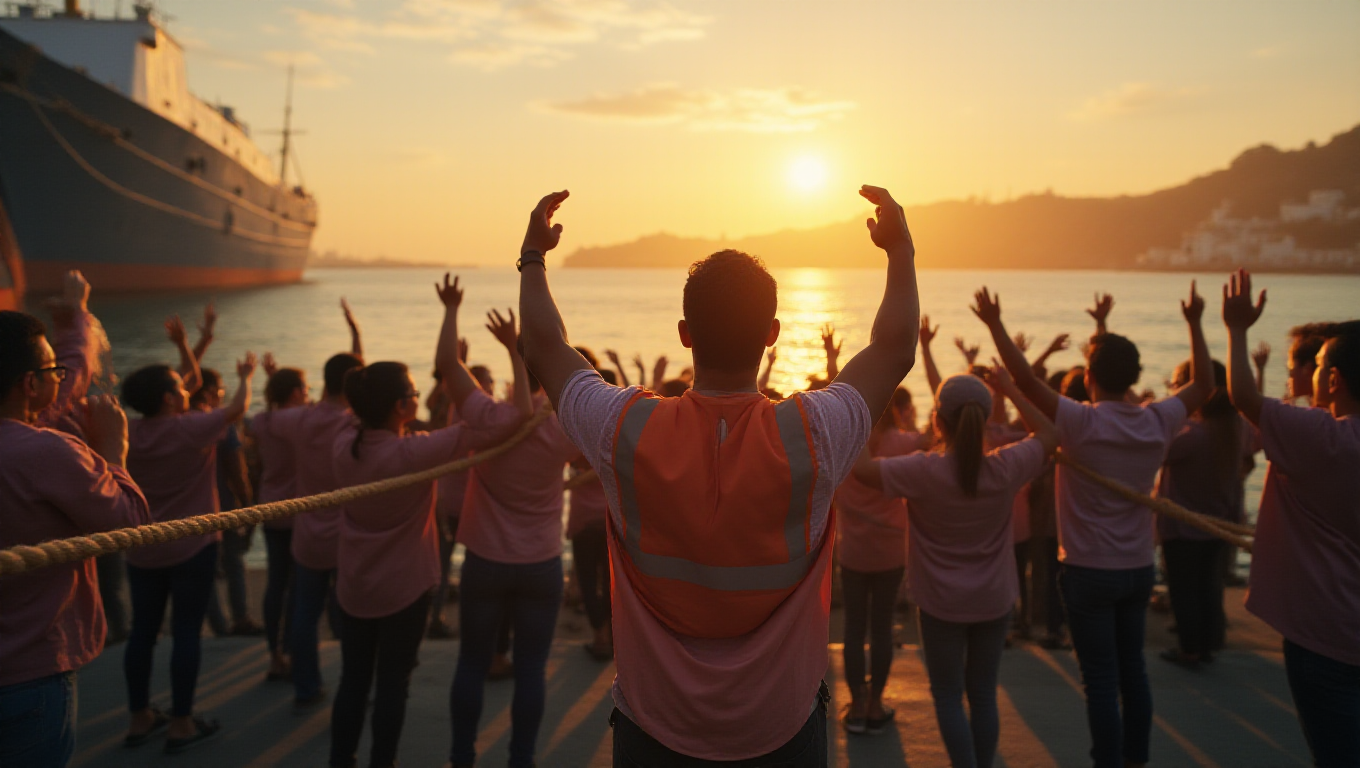 Illustration pour le mot 'lancement'