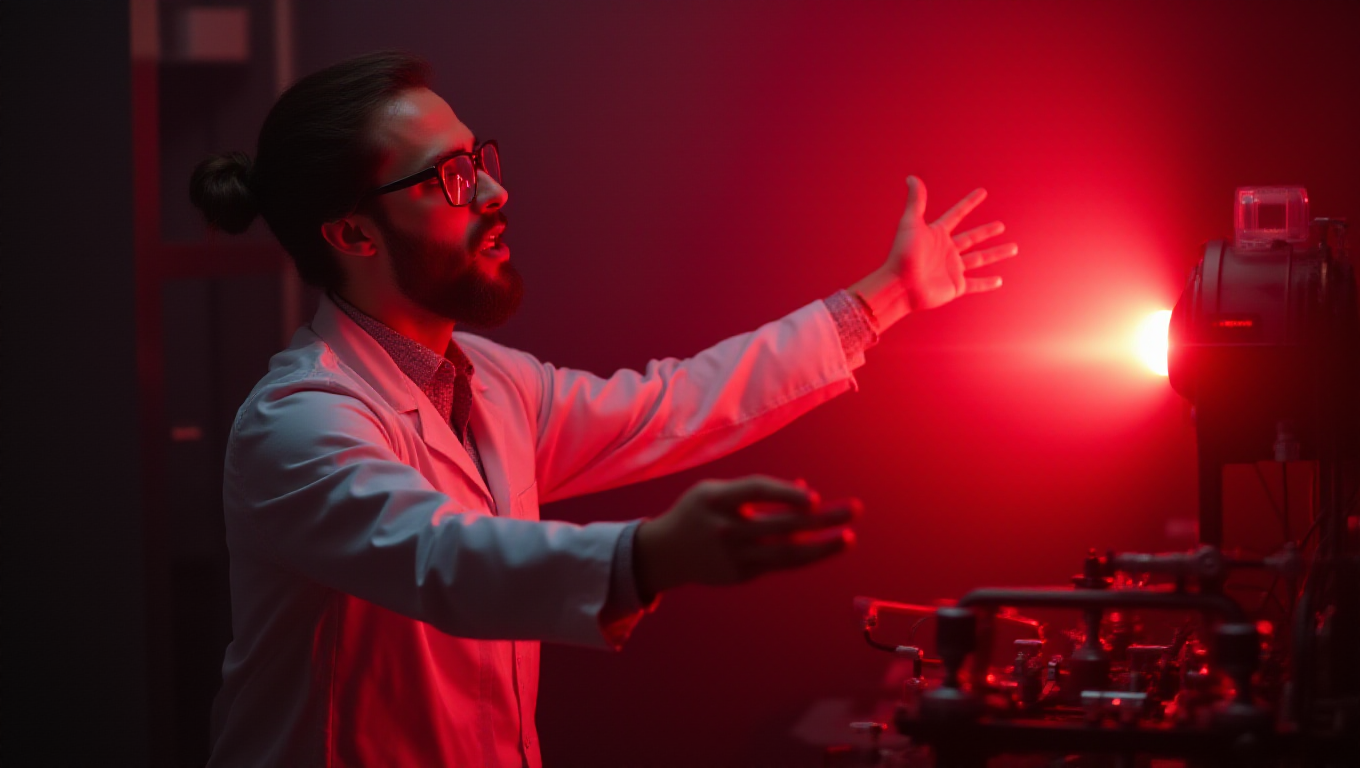 Illustration pour le mot 'laser'