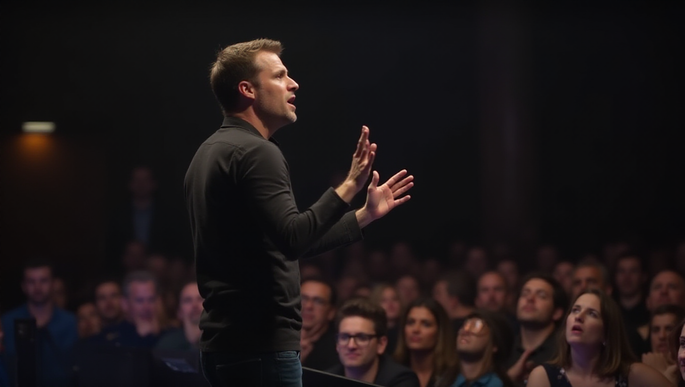 Illustration pour le mot 'laïus'