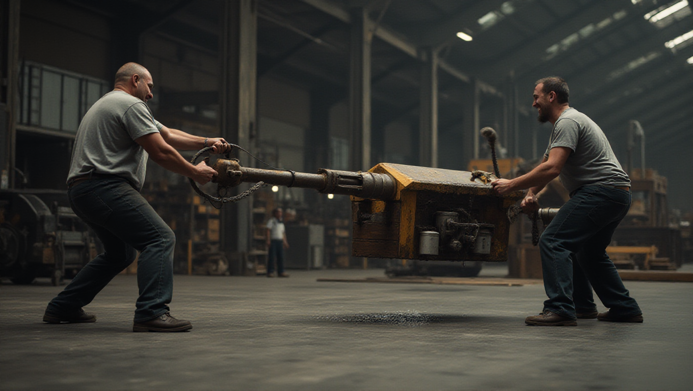 Illustration pour le mot 'levier'