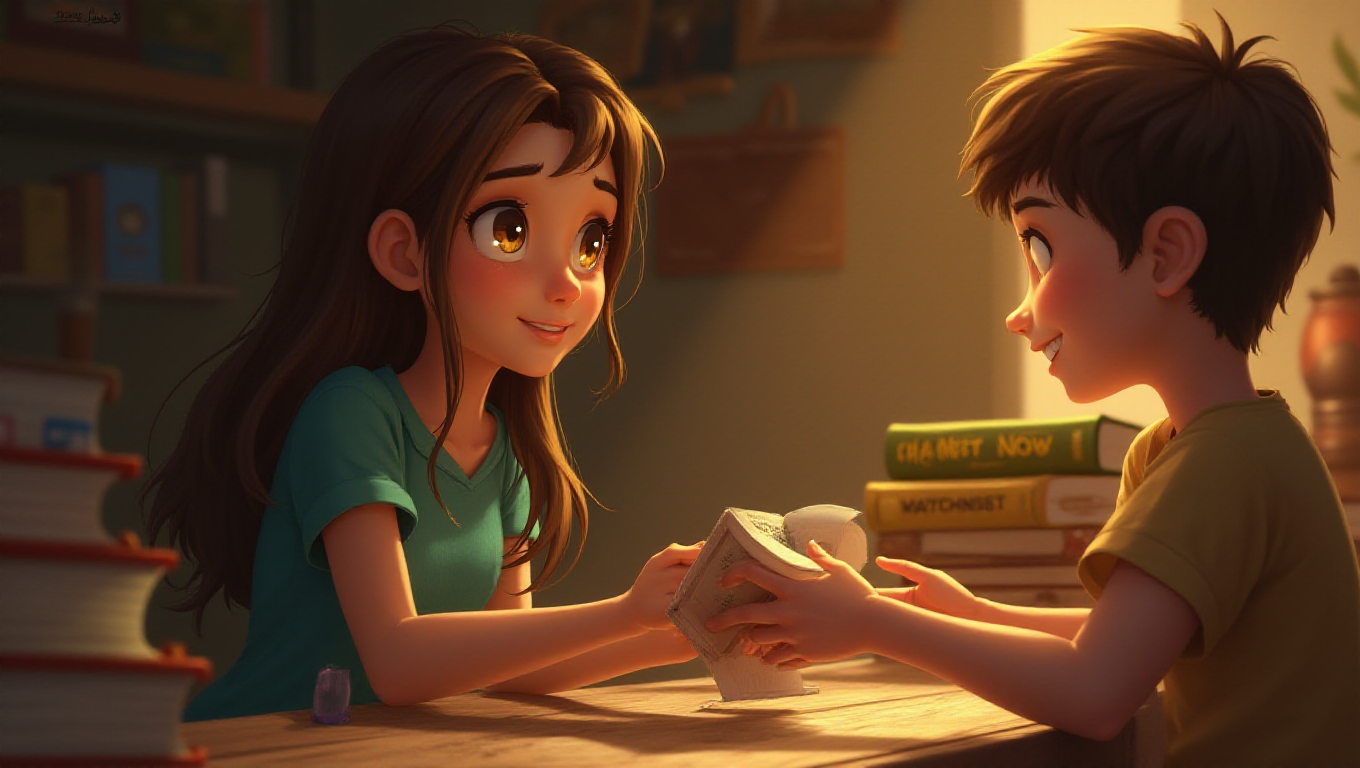 Illustration pour le mot 'libraire'