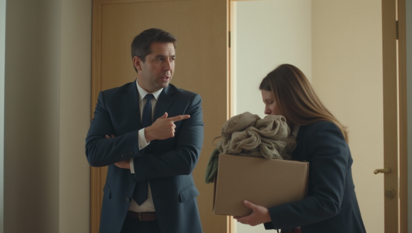 Illustration pour le mot 'licencier'