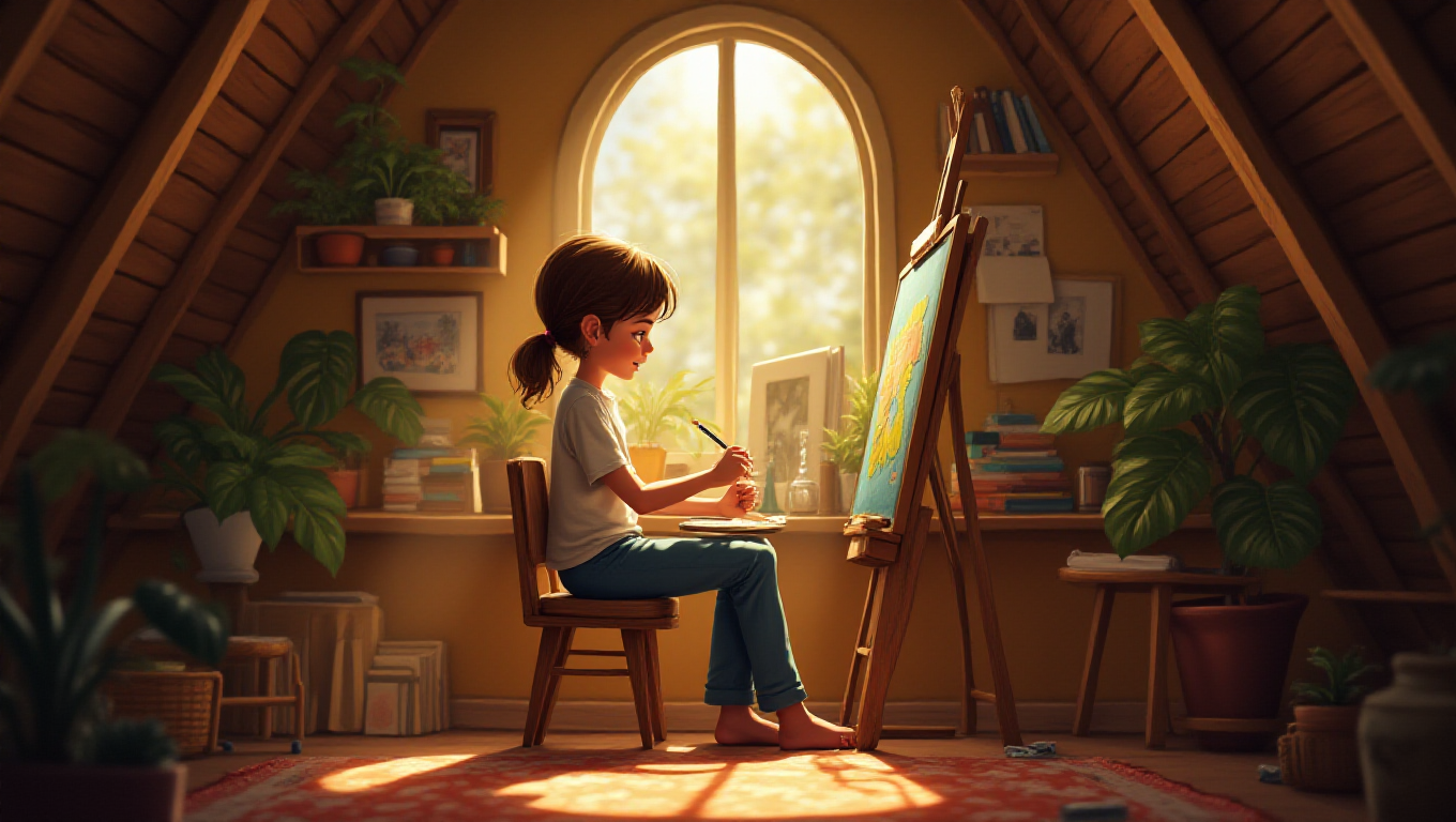 Illustration pour le mot 'loger'