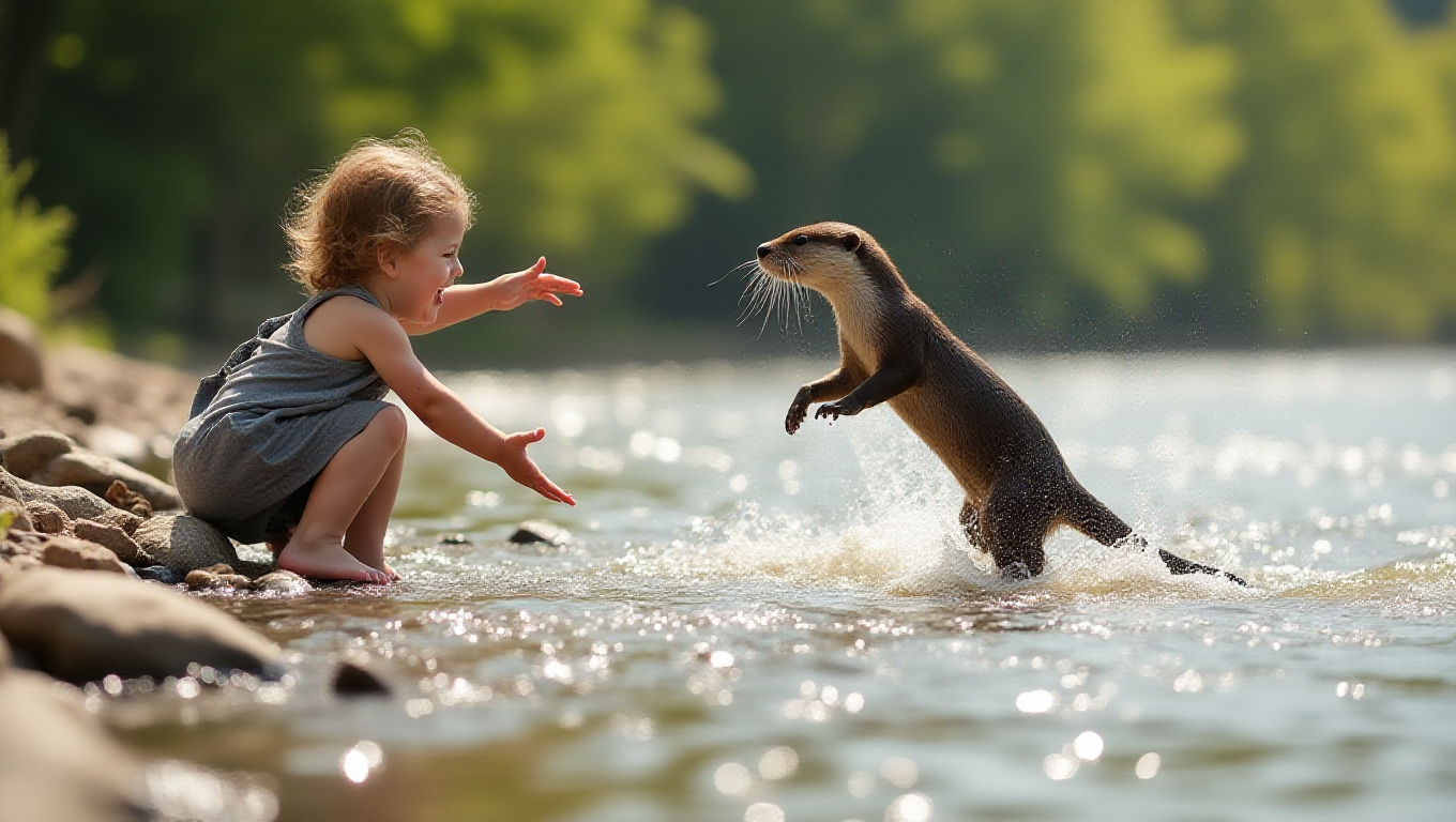 Illustration pour le mot 'loutre'