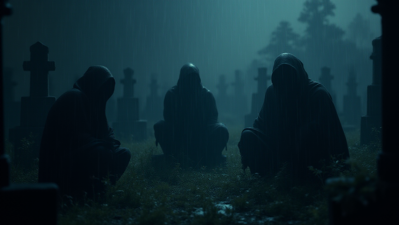 Illustration pour le mot 'lugubre'