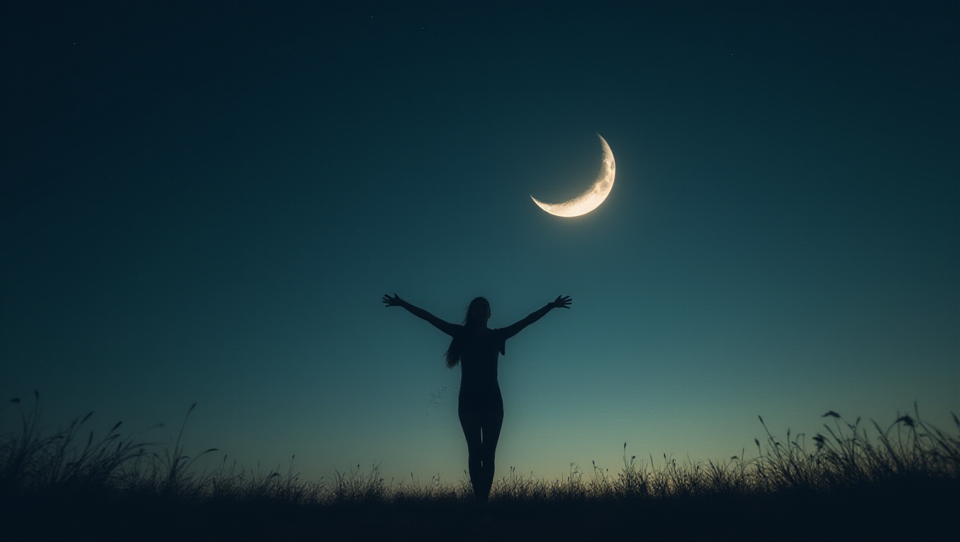 Illustration pour le mot 'lunaire'