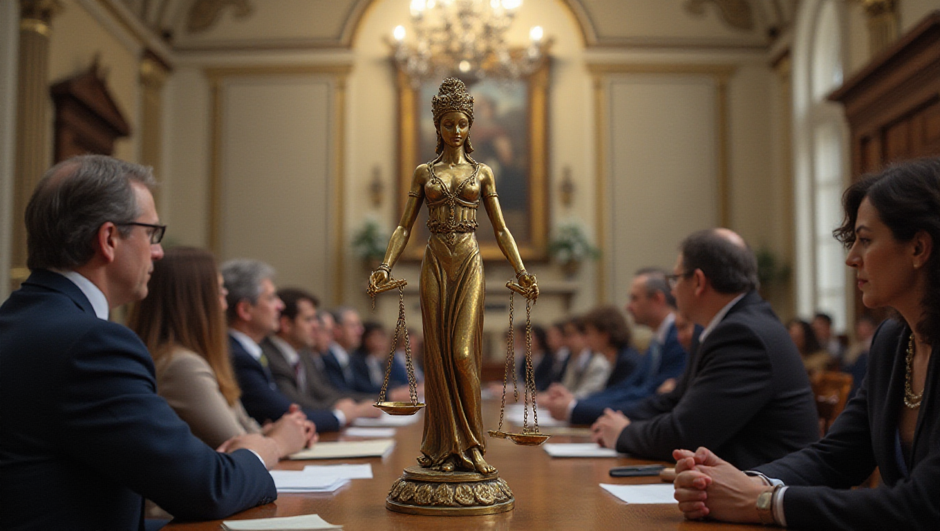 Illustration pour le mot 'légalité'