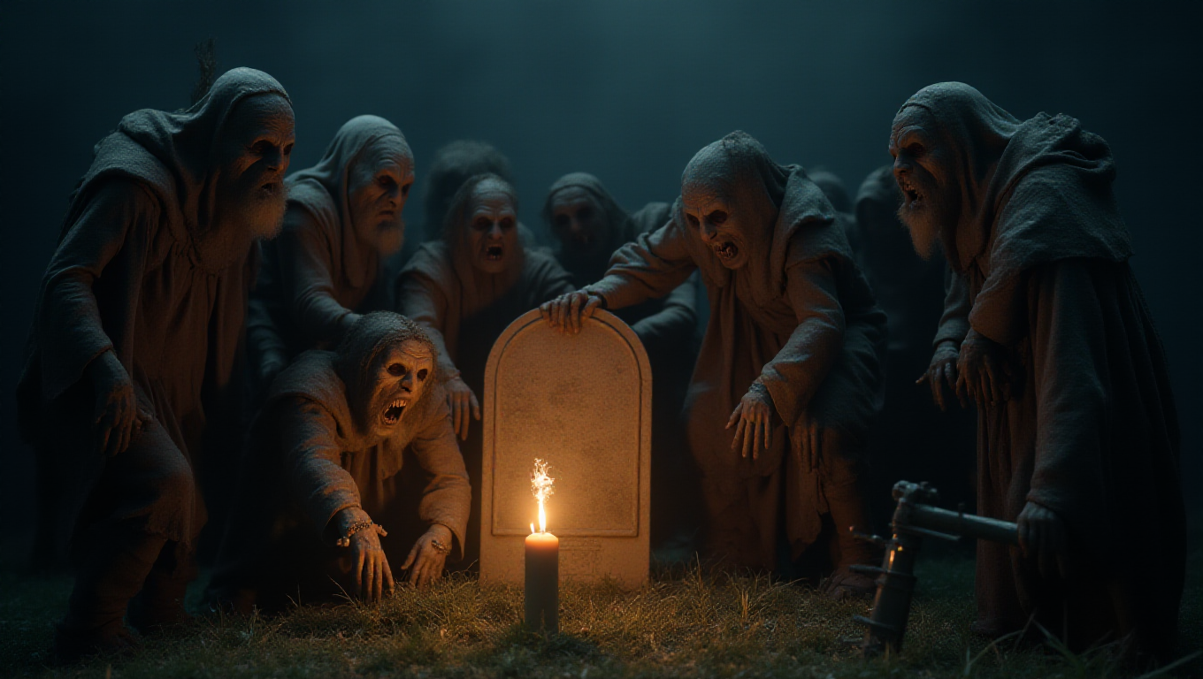 Illustration pour le mot 'macabre'