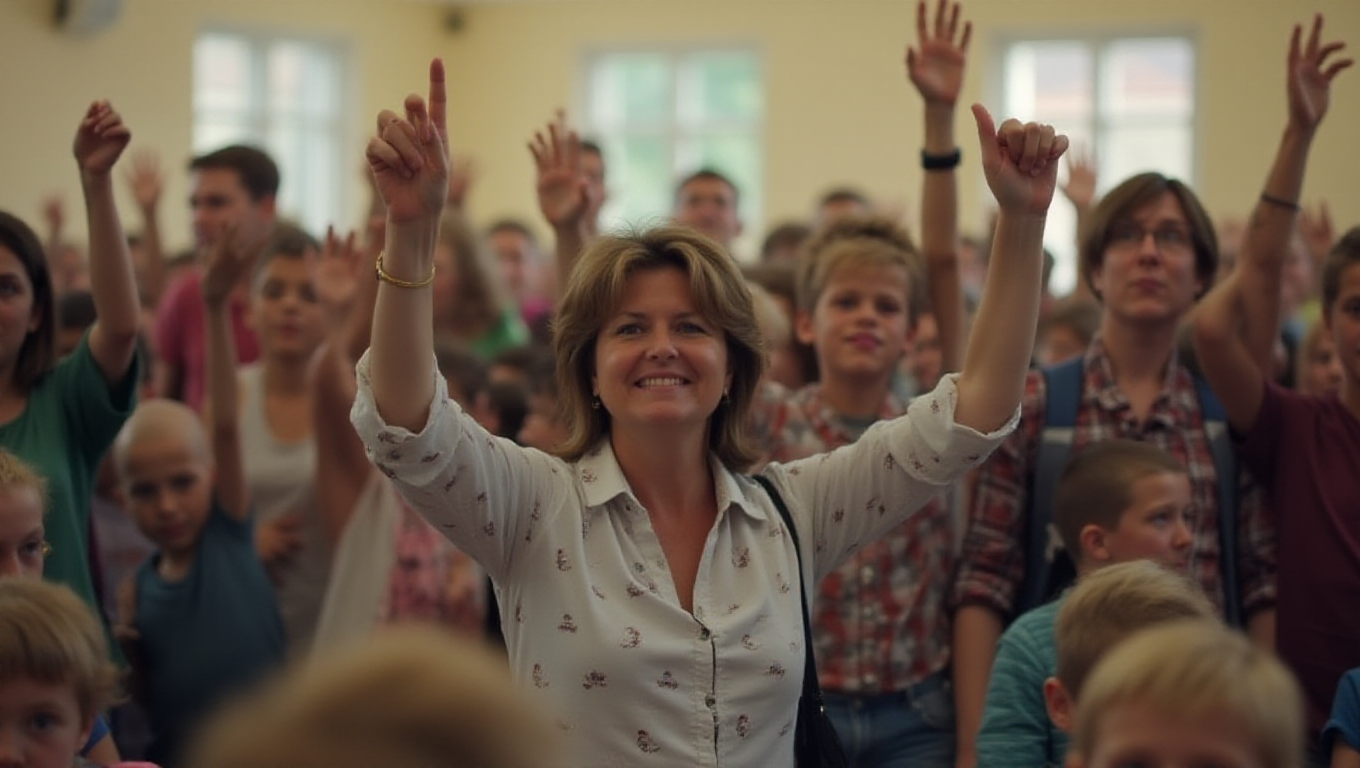 Illustration pour le mot 'majorité'